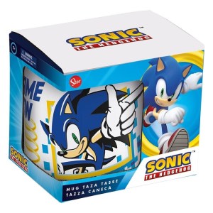 Sonic the Hedgehog Sonic Game On tazza box